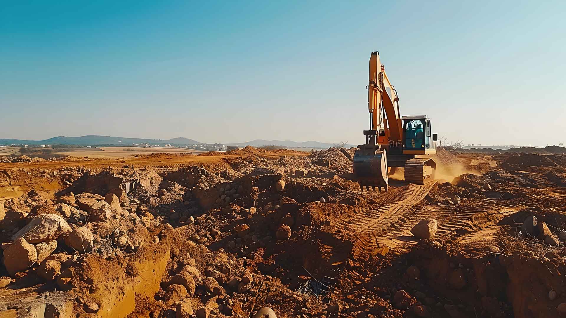 Excavation in Ashton, Idaho