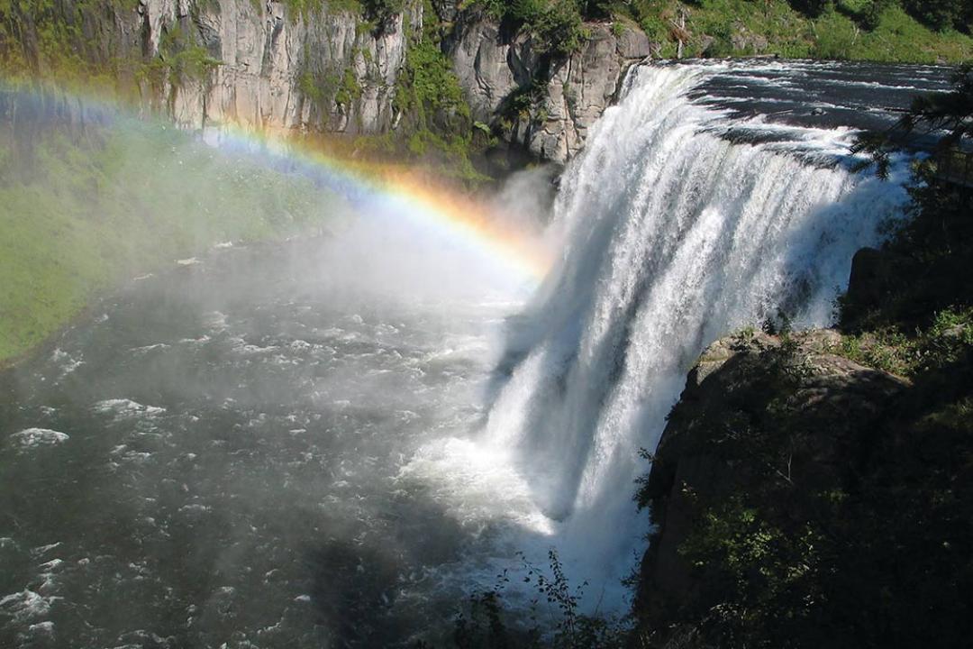 Upper Mesa Falls - by Becky Franklin