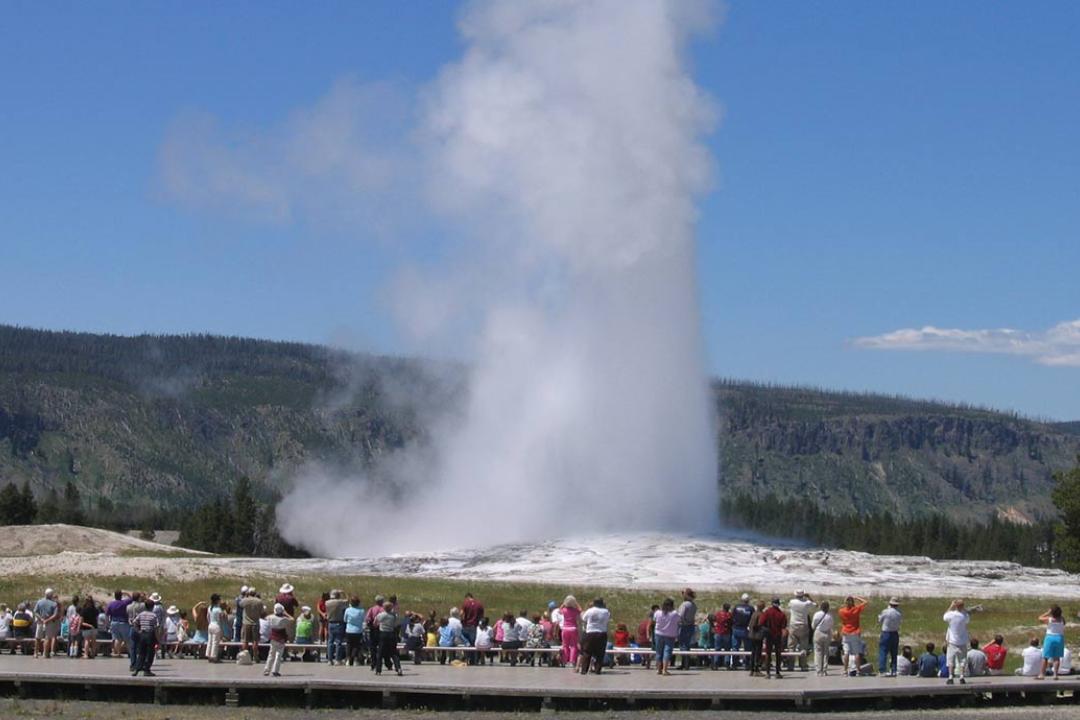 Old Faithful Geyser 